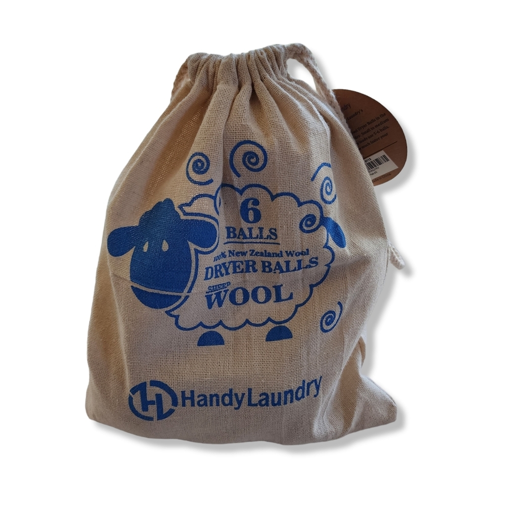 NWT Handy Laundry wool dryer balls set of five